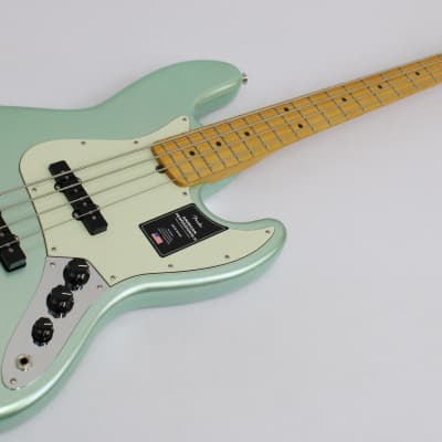Fender American Professional II Jazz Bass, Mystic Surf Green image 2