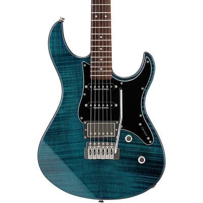 Yamaha Pacifica 612VII Flame Maple Electric Guitar Indigo Blue | Reverb