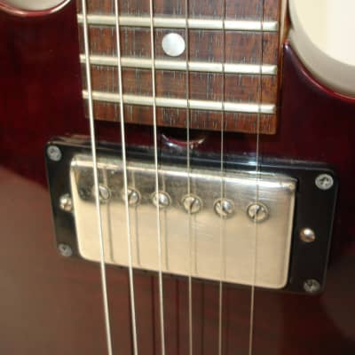 Brian Moore iM Series Electric Guitar, Cherry image 6