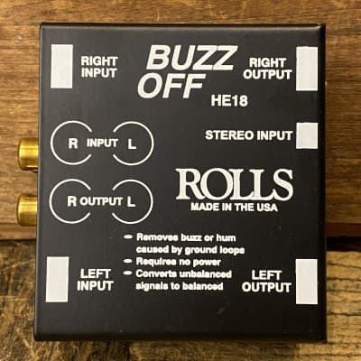 Reverb.com listing, price, conditions, and images for rolls-buzz-off