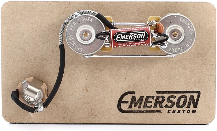 Emerson Custom Prewired Kit for Precision Bass image 1