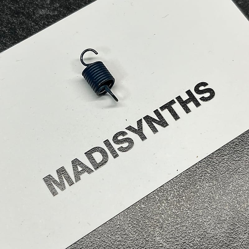 Replacement SHARP/BLACK Key Spring (Pratt-Read J-Wire Keybeds) for Pro-One, Odyssey mk3, Oberheim Two/Four/Eight Voice, OB-1, and more