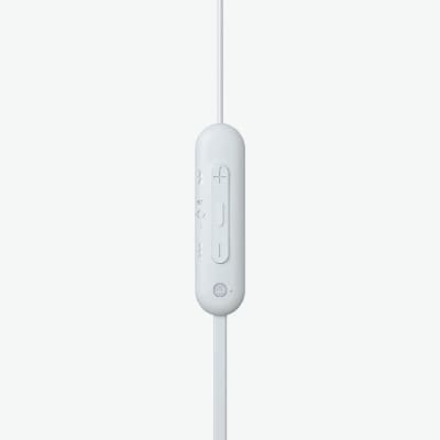 Sony WI-C100 Wireless In-Ear Headphones, White image 3
