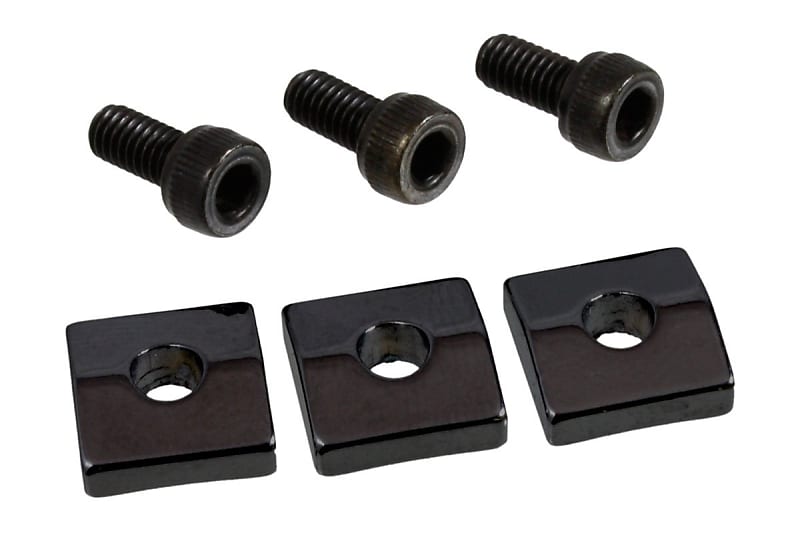 Allparts BP-0116 Nut Blocks for Floyd Rose® Locking Nuts, Black image 1