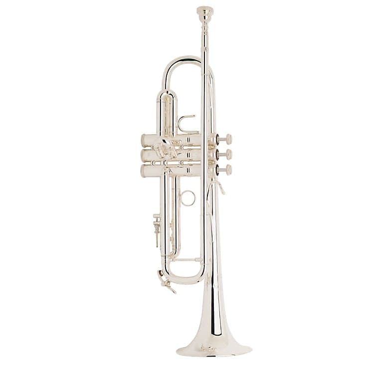 Bach LR180S37 Stradivarius B-Flat Trumpet Outfit - Silver Plated, Open Box image 1