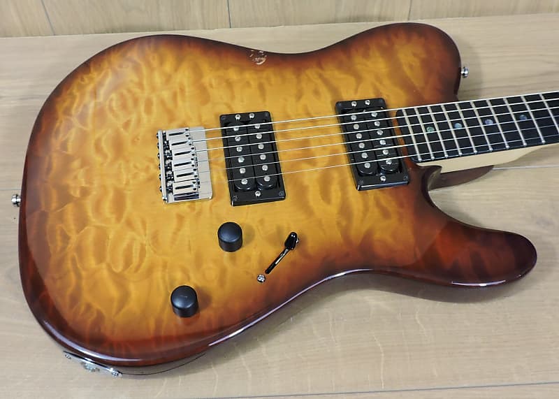 Fender American Deluxe Telecaster QMT HH 2004 - 2006 | Reverb UK