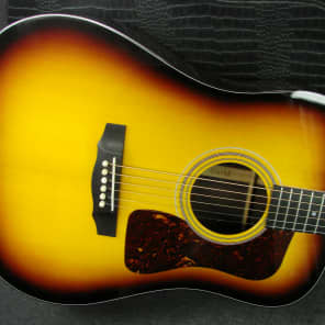 Guild  D-50 Bluegrass Special Adirondack Top Acoustic Electric w/ D-Tar Pickup and Case image 5