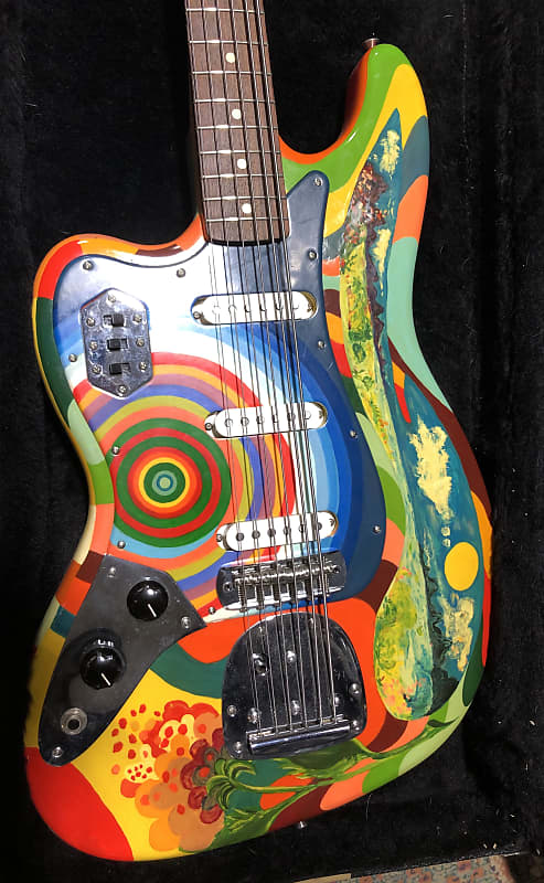 USA Customs Guitars Jack Bruce Fool Bass VI left handed 2008 | Reverb