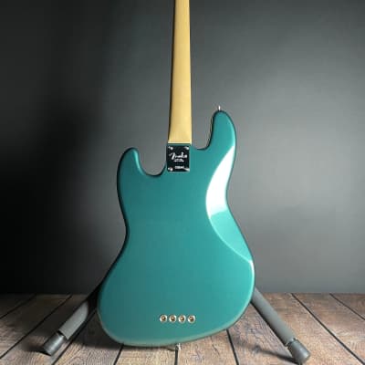 Fender Adam Clayton Jazz Bass, Rosewood- Sherwood Green Metallic (US23109798) image 5