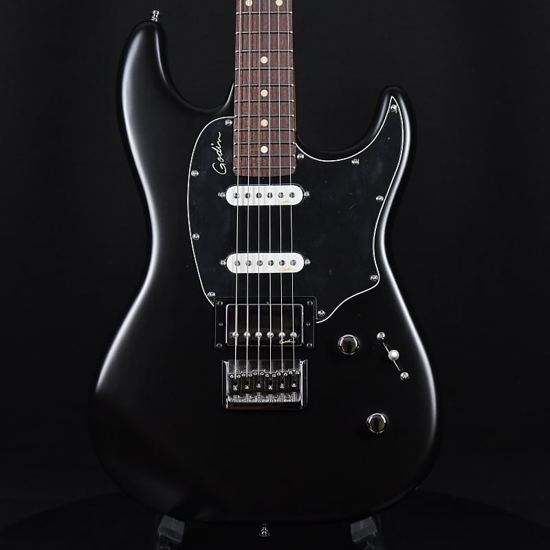 Godin Session HT Maple Body Laurel Fingerboard Matte Black