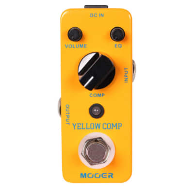 MOOER Yellow Comp Optical Compression and Rowin Tuner + PCZ Jack image 3