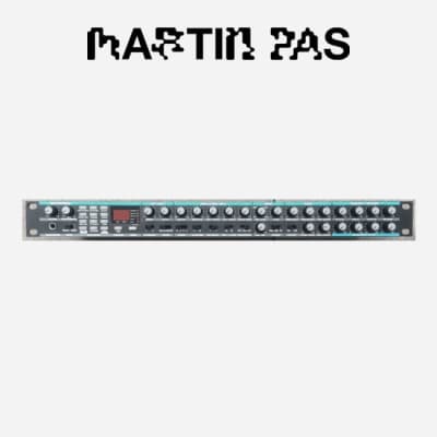 Novation Super Bass Station Monophonic Rackmount Synthesizer 1997 - Black