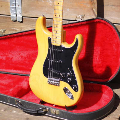 Fender Stratocaster Hardtail 1977 - Natural image 1