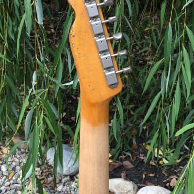 Vintage Custom Telecaster 1990s Classic Blonde Custom Built Relic Aged Nitro Neck Esquire ES63 image 14