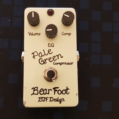 Reverb.com listing, price, conditions, and images for bearfoot-fx-pale-green-compressor