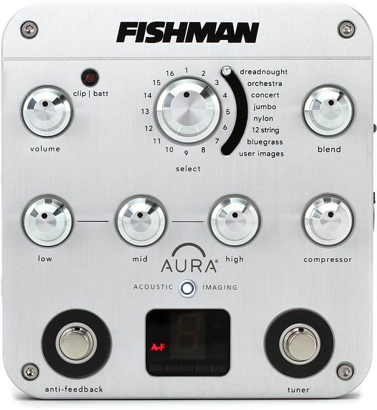 FISHMAN Aura Spectrum DI プリアンプ　箱他あり FISHMAN Aura Spectrum DI プリアンプ 箱他あり FISHMAN Aura