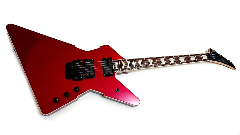 PEAVEY ROTOR EXP Floyd Rose in Candy Apple Red + Explorer