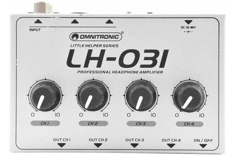 OMNITRONIC LH-031 Amplificatore per cuffie