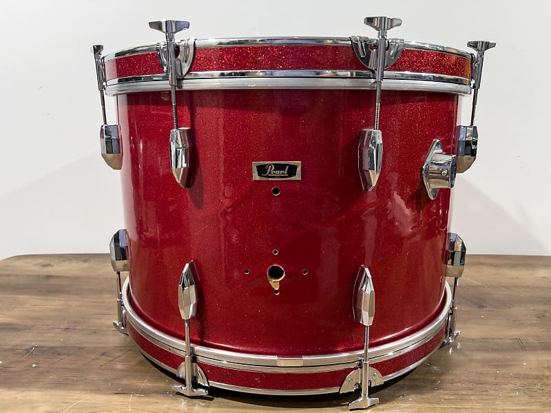 Pearl Kick Drum 1970s - Red Sparkle | Reverb