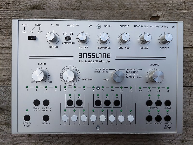 Acidlab Bassline3 シルバー acidlab Bassline3 Silver｜ミュージックランドKEY