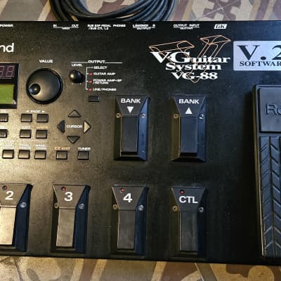 Roland Vg 88 v2 virtual guitar Mid '90 - Nero