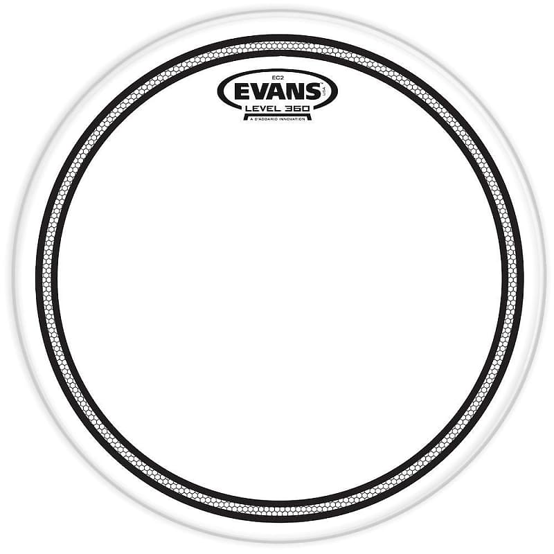 Evans EC2 Clear Drum Head, 15 Inch image 1