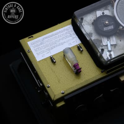 (Video) *Serviced* c.1966 Binson Echorec 2 Model T7E | Vintage Analog Echo Delay Decay Swell Repeat Reverb Unit | Gold Mod T7E Made in Italy image 10