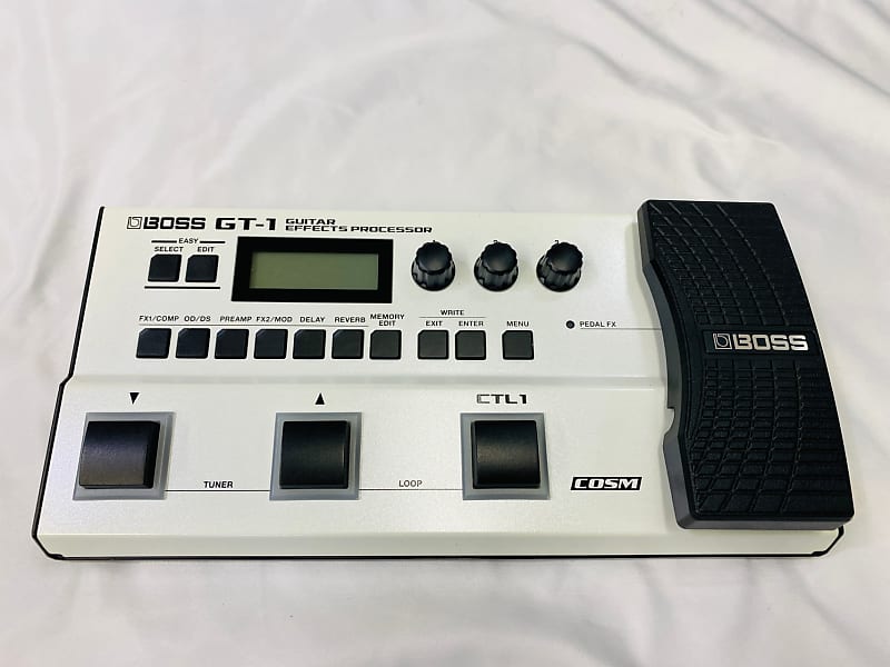 【BOSS GT-1 White ver】 Amazon | BOSS ボス マルチエフェクター GT-1-WH 《限定生産