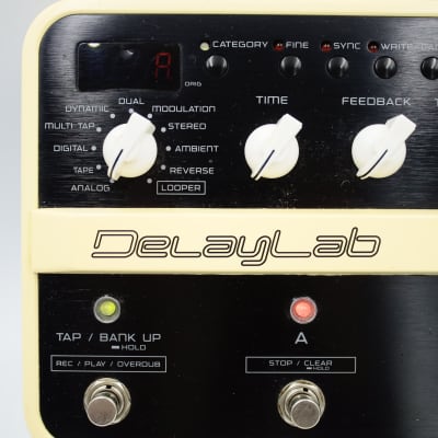 Vox DelayLab With Original Box Delay Guitar Effect Pedal 000570 