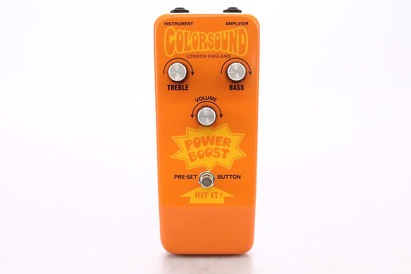 Sola Sound Colorsound Power Boost Overdriver Guitar Effects