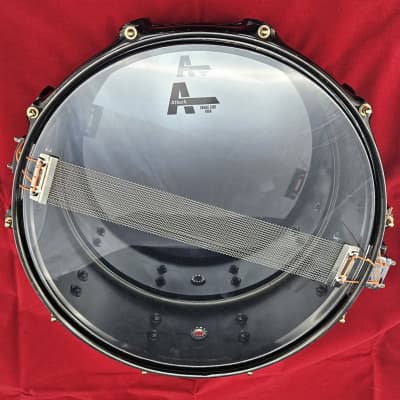 DW 5x14 Snare Drum: Black Nickel Over Brass 2000s - Black Nickel image 6