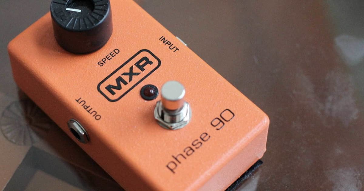 MXR phase 90 1993年製 A Brief History of the MXR Phase 90 | Reverb News