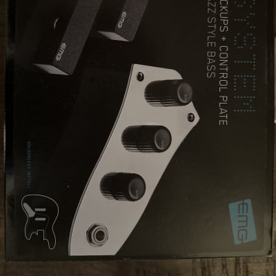 EMG J System Pre-Wired Bass Pickup System, Jazz Bass | Reverb