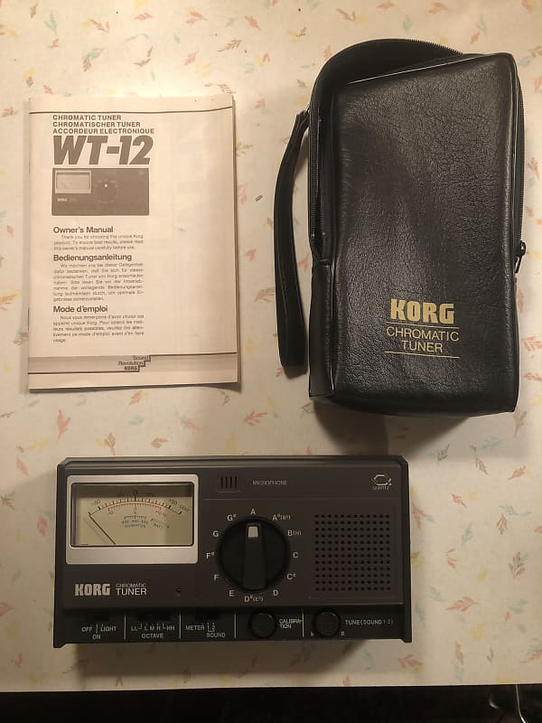 Korg WT-12 with case and manual image 1