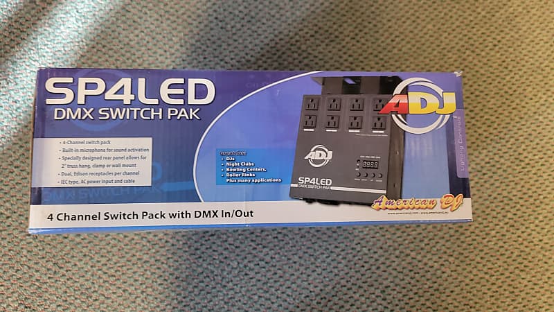 American DJ SP4 LED DMX Switch Pak image 1