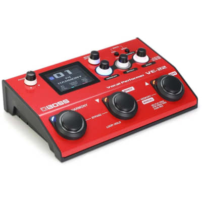 Boss VE-22 Vocal Performer Bundle w/ 2-Pack Pig Hog PHM10 8mm Mic Cable, 12-Pack Guitar Pick and Liquid Audio Polishing Cloth image 6