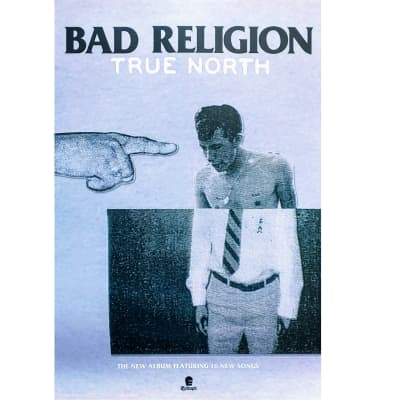 Bad Religion True North Ltd Ed HUGE RARE Tour Poster! Offspring NOFX Pennywise Decendents Anti-Flag for sale