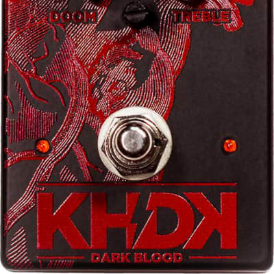 KHDK DB Dark Blood Kirk Hammett Signature Distortion Pedal image 4