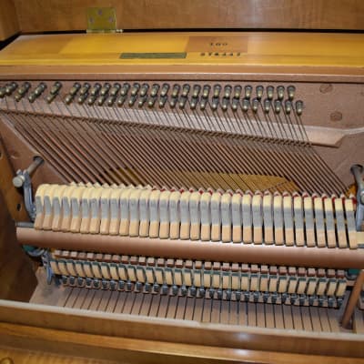 Steinway & Sons  Upright Piano , tuned, maintained+Warranty and delivery full service piano showroom image 8