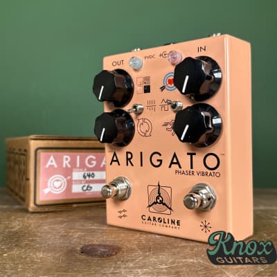 Reverb.com listing, price, conditions, and images for caroline-guitar-company-arigato-phaser-vibrato