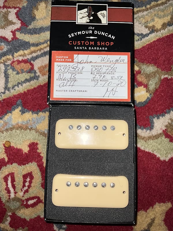 Seymour Duncan Custom Shop P90 SOAPBAR 黒 【お気に入り】 - ギター