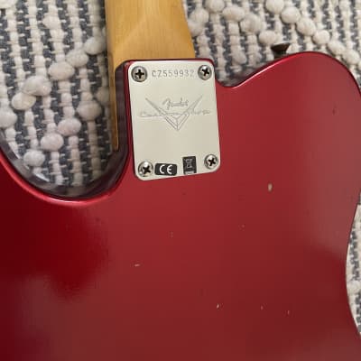 ‘59 Fender Telecaster Custom Shop 2022 Candy Apple Red image 4