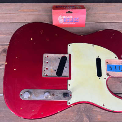 Real Life Relics Tele® Telecaster® Body Aged Candy Apple Red #2 image 4