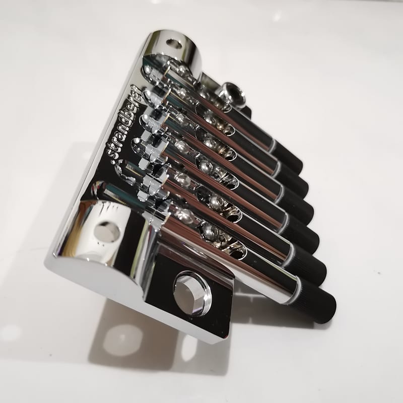 Strandberg EGS Series 5 Headless Tremolo Bridge 6 Strings String Locks Chrome HB2107003