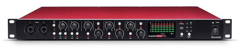 Focusrite SCARLETT-OCTO-RST-AG 8-Channel Microphone Preamp with ADAT Inputs, 24/192 A/D image 1