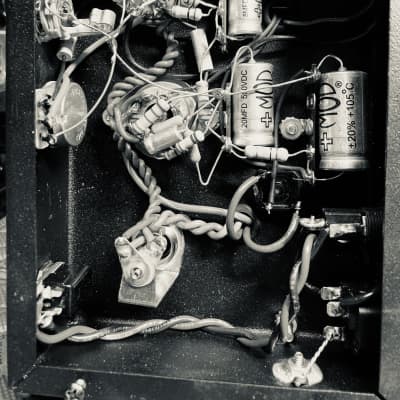 Desktop Mini “Champ” Tube Amplifier (Based on the 1957 Fender Tweed 5F1) image 7