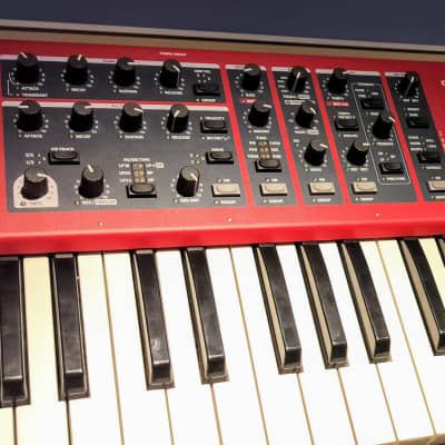 Nord Wave 2 61-Key 48-Voice Polyphonic Synthesizer 2013 - 2022 - Red