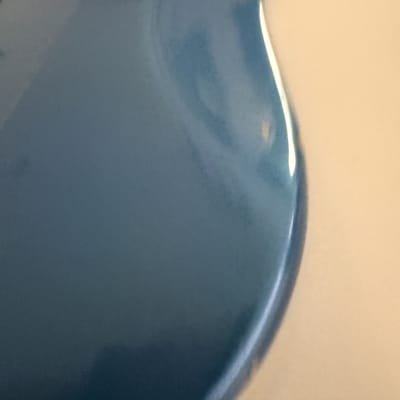 Fender Jazz Bass Body 1971 Lake Placid Blue Refin image 9