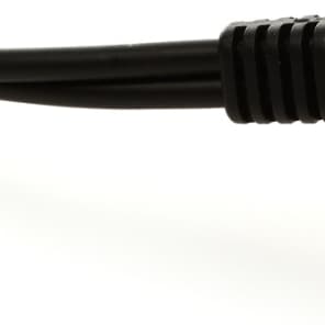 Hosa CYX-401F Microphone Cable - Dual XLR3 Female to Right-angle 3.5mm TRS Male - 1 foot image 3