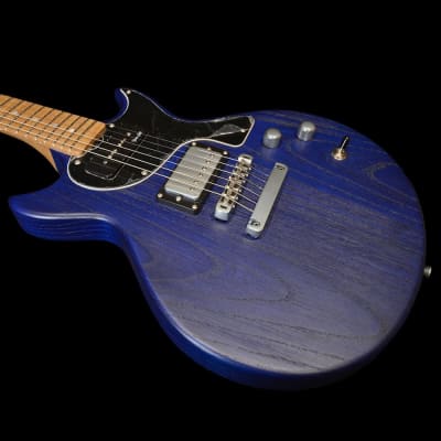 Gordon Smith GS1.5 P90 H Swamp Ash in Solid Blue, SN#19142 image 3